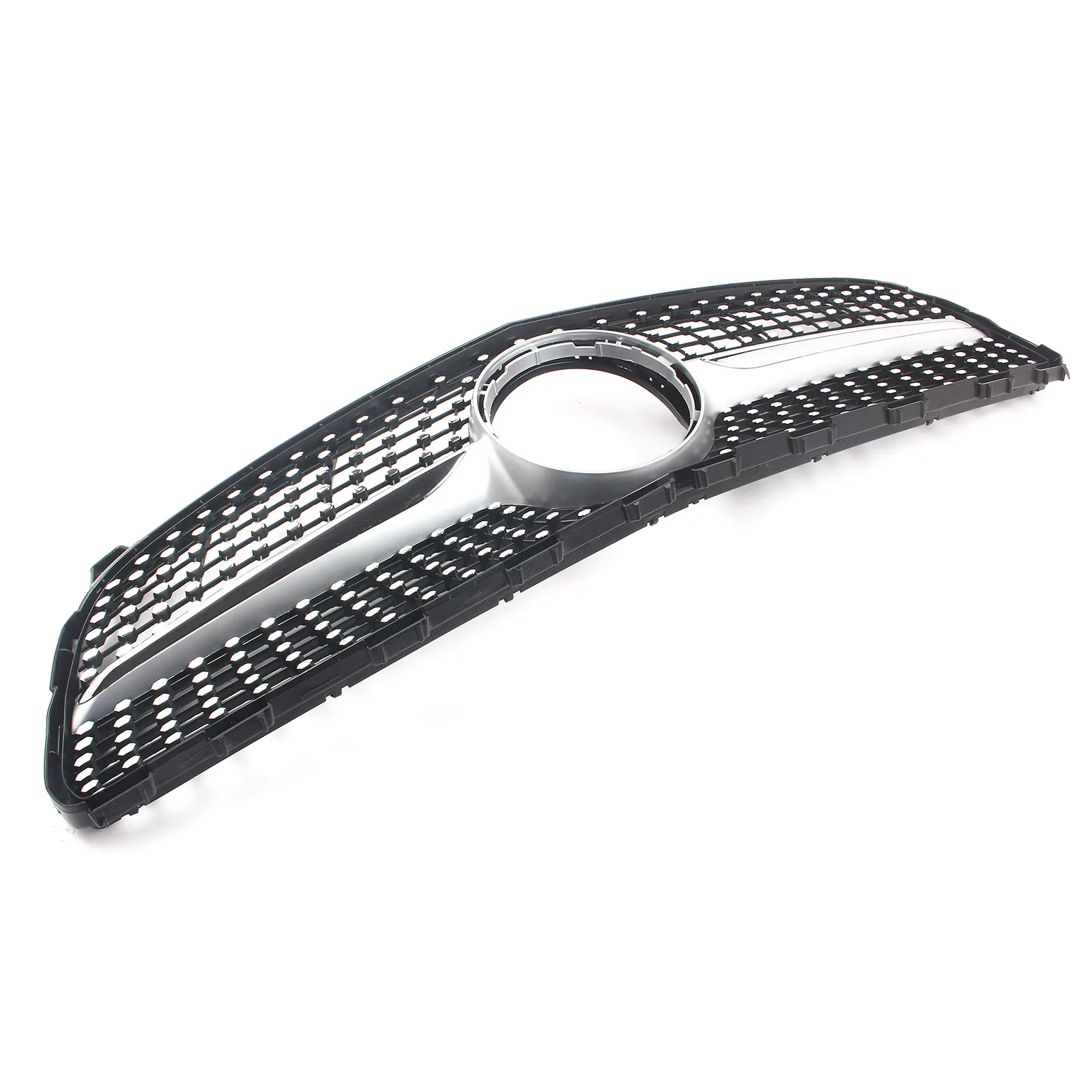 

For Mercedes-Benz A-Class W176 2016-2018 Front Bumper Grille Black Diamonds Style Grille f