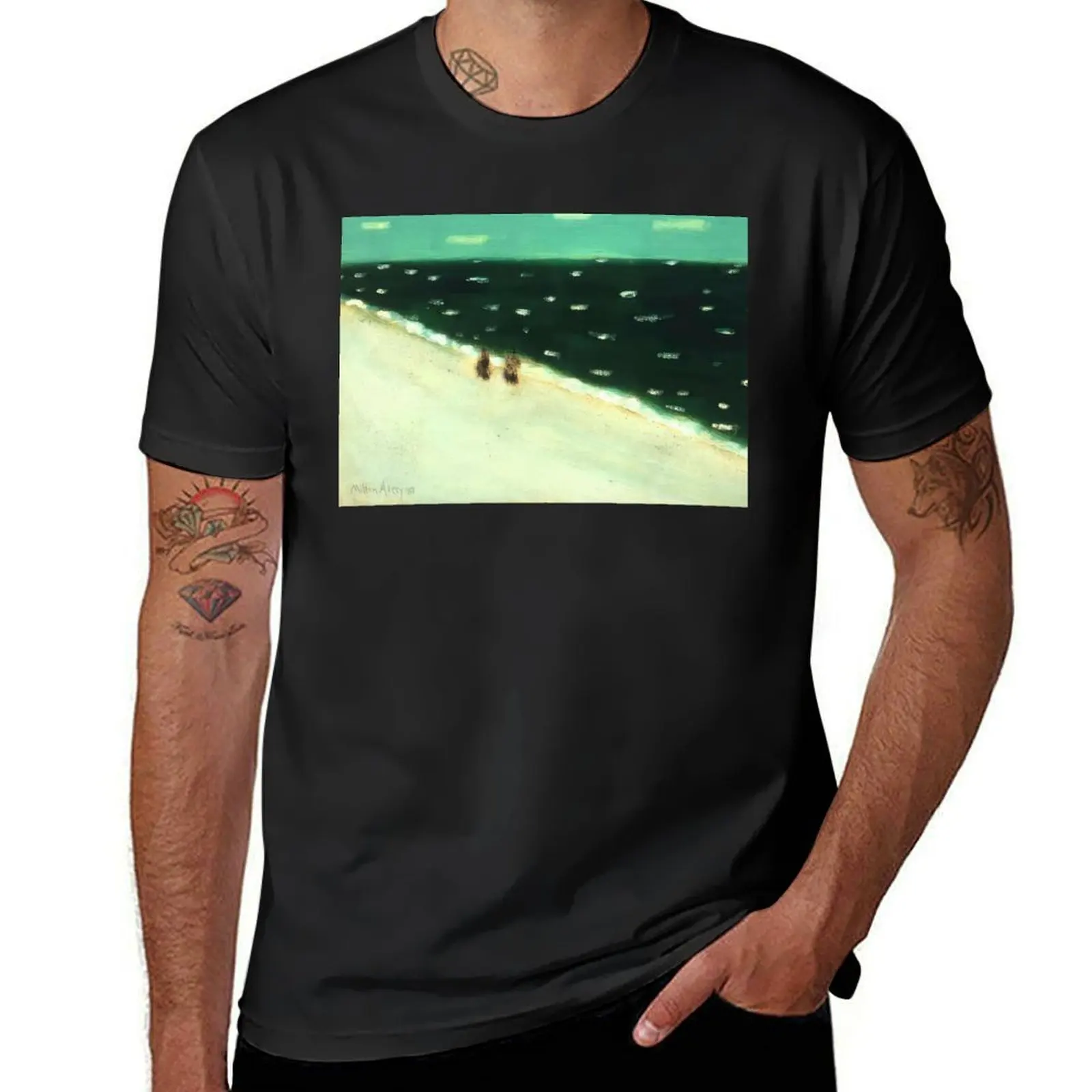 Milton Avery style T-Shirt funnys customs mens clothing