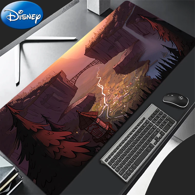 Anime Mouse Pad Green Plants Kawaii Keyboard Pad Laptop Gravity Falls Gamer Desk Mouse Mat Office PC Bill Cipher Gaming Mousepad