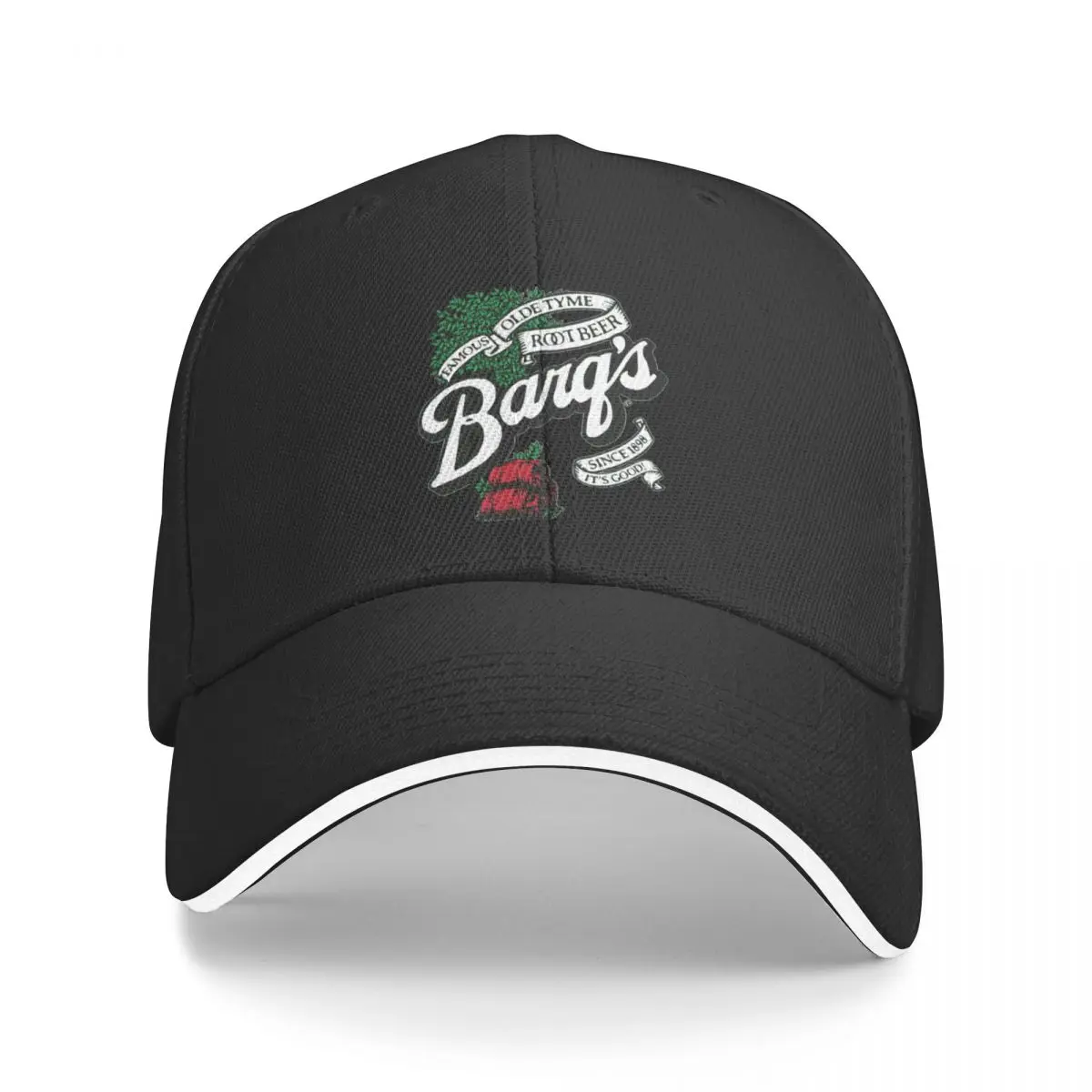 Barq's Root Beer Logo Classic T-Shirt Baseball Cap Golf Wear western Hat Women's Men's