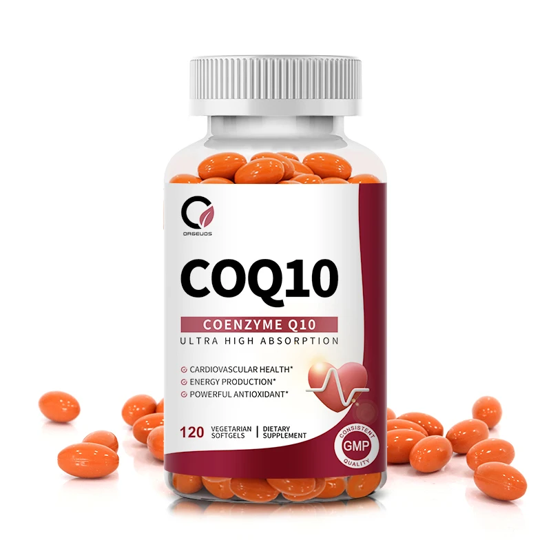 High Absorption Ubiquinol COQ10 Dietary Supplement for Heart Health Support Cellular Energy Production