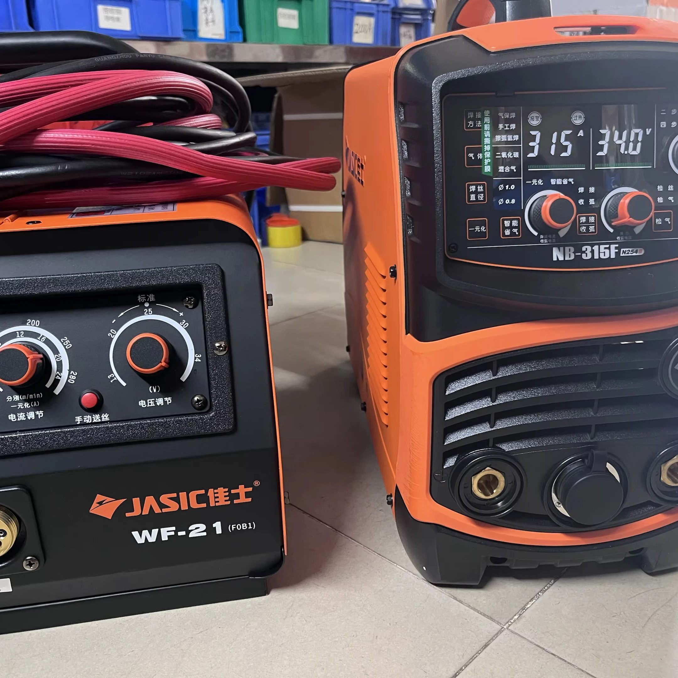 【2026 Hot Selling】JASIC MIG Welding Machine NB-315F(N254II) MIG Protected Welder MIG/TIG/MMA Weld