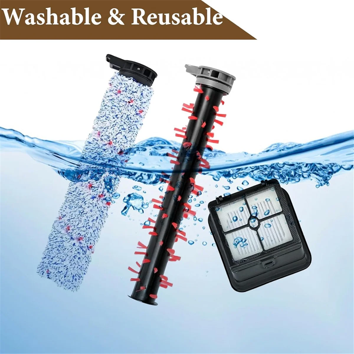 A92G แปรงลูกกลิ้งและชุดกรองสําหรับ Stealth ECVP01 สําหรับ T30/ T36 สําหรับ SUNSMAI S11/ B61-B เครื่องดูดฝุ่นไร้สายอะไหล่