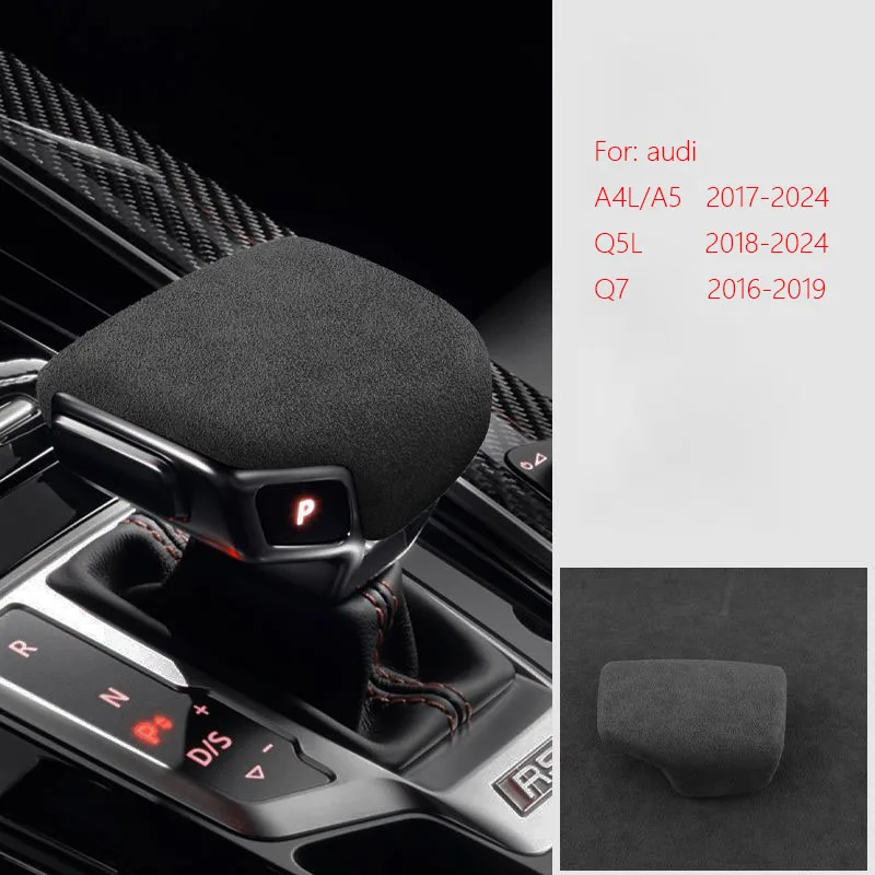 Versnellingspookknop afdekking voor Audi A4 B9 Allroad Quattro/S4/Avant/quattro A4 A5 S5 Q7 Q5 RS4 RS5 2017-2020 2021 2022 2023 2024 2025