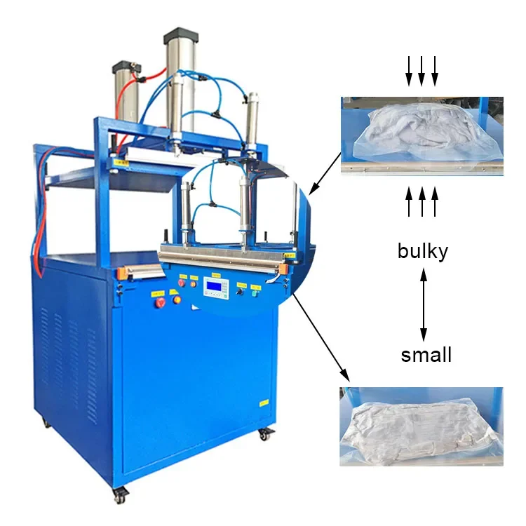 Textile Blanket Pillow Compress Vacuum Sealing Machine for Commercial use