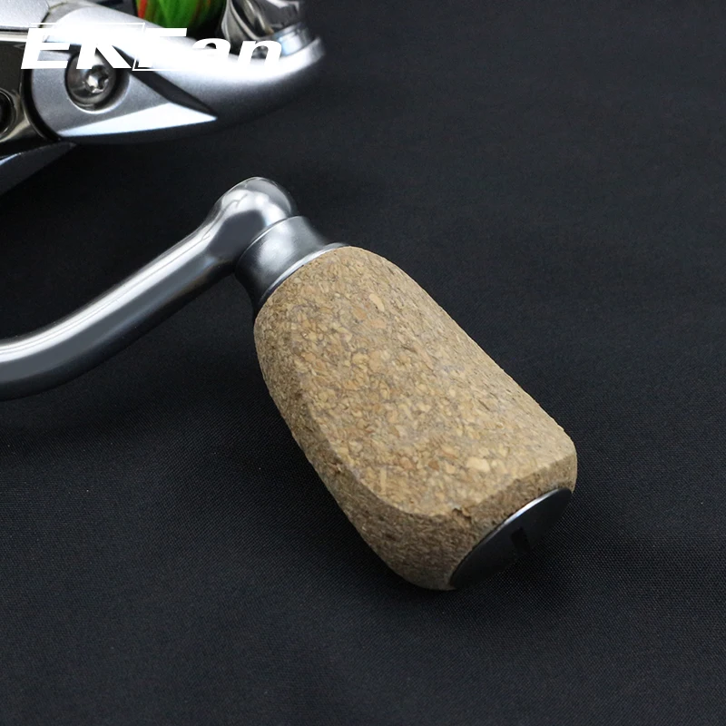 EKFan 1 Stück 42mm Kork-Holz-Kurbel für Spinn- und Baitcasting-Angelrollen (A/S/D) mit 7*4*2,5mm Lager, DIY-Teile für Köderrollen – Detail 9