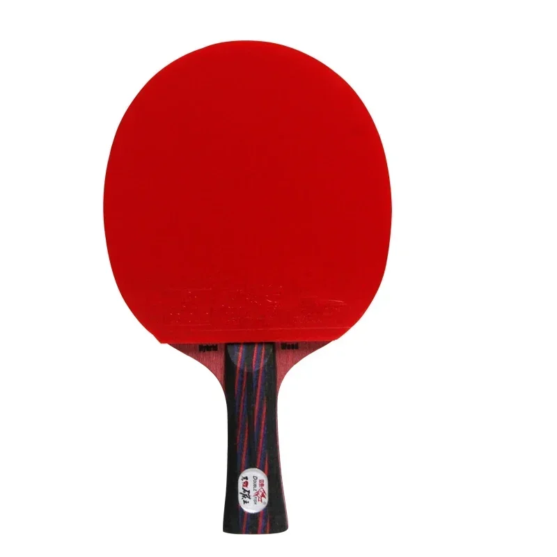 

Double Fish Direct Black Red Carbon King Ping pong paddles, 9 star ITTF Approved Carbon Fiber Table Tennis Rackets