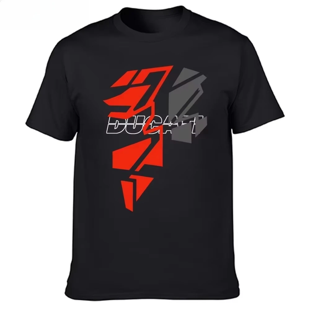 2026 Summer Fashion Attitude. Suitable for Ducati MOTO GP Team Racing Motorcycles, Motorcycle Riders' Short-sleeved T-shirts.