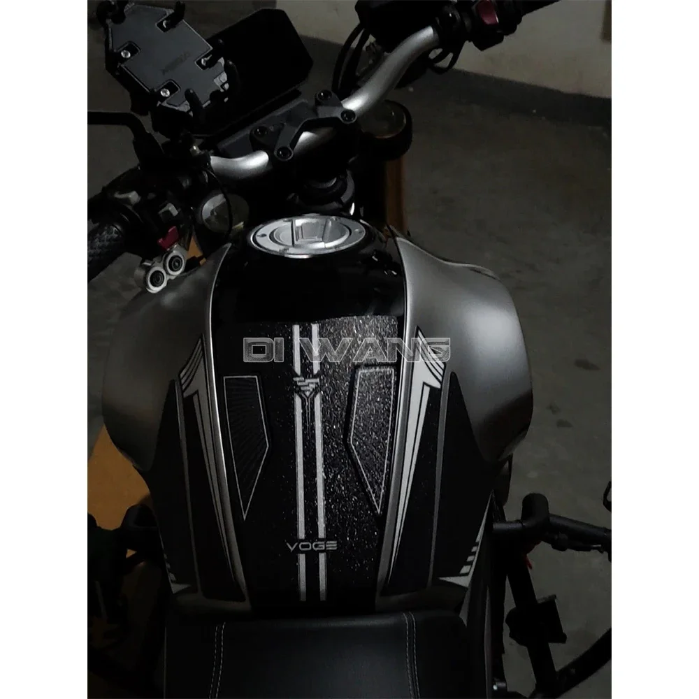 Motorcycle Fuel Tank Sticker Anti-Slip Anti-Slip Wear-Resistant Decorative Accessories FOR Loncin VOGE 350 AC /AC 350