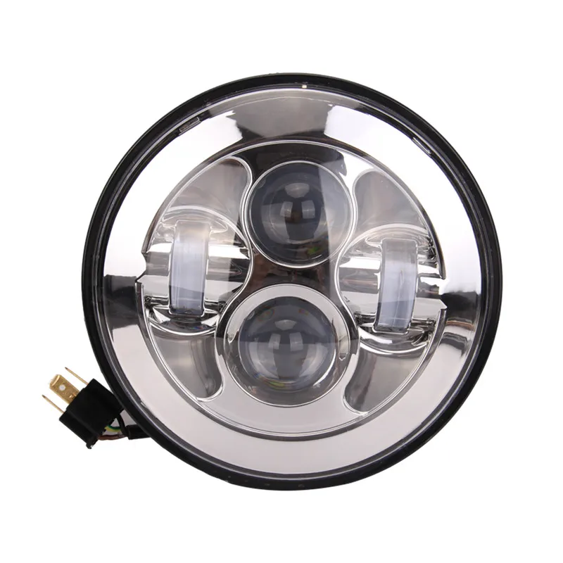 HOT SELL 7INCH 40W LED WRANGLER Headlight WORK LIGHT WITH HIGH LOW BEAM for MOTORCYCLE Led Fog Lamp