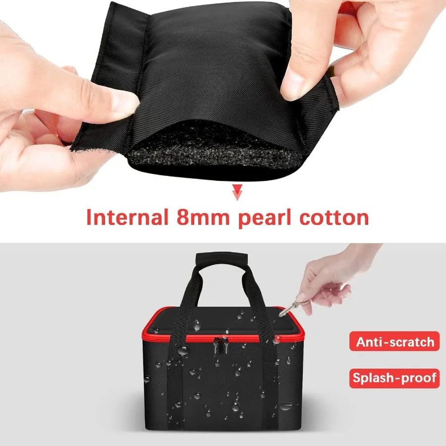 Universal Tool Bag Designed for DEWALT 20V MAX Circular Saw 6.5Inch DCS391B DCS565B Makita XSS02Z 18V Sierra Circular Saw Milwa