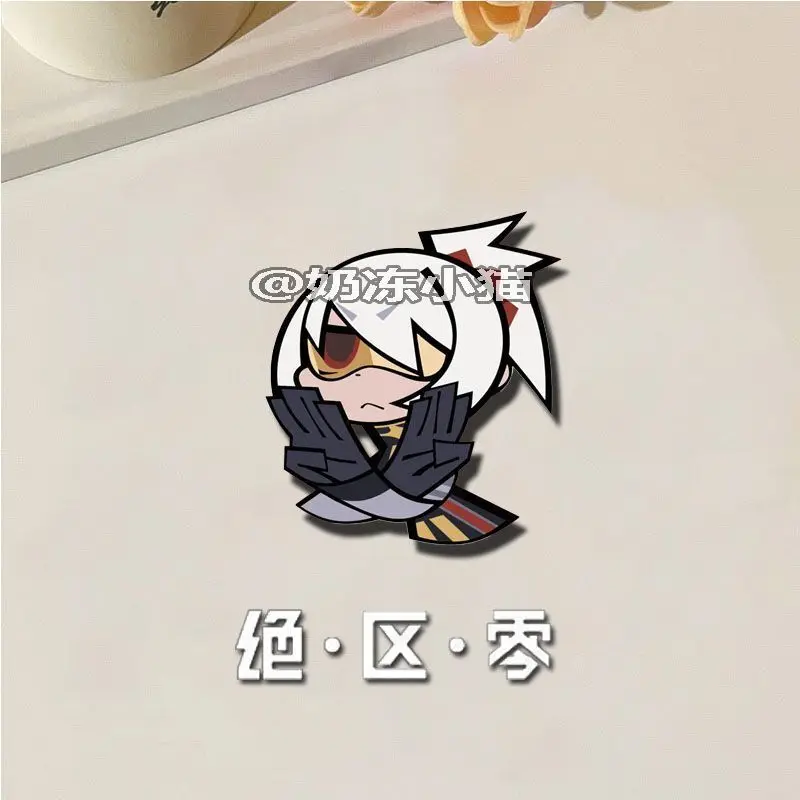 16PCS Anime Zenless Zone Zero Badge Brooch Pin Nicole Demara Clothes Backpack Decoration Lapel Personalized Chest Tag