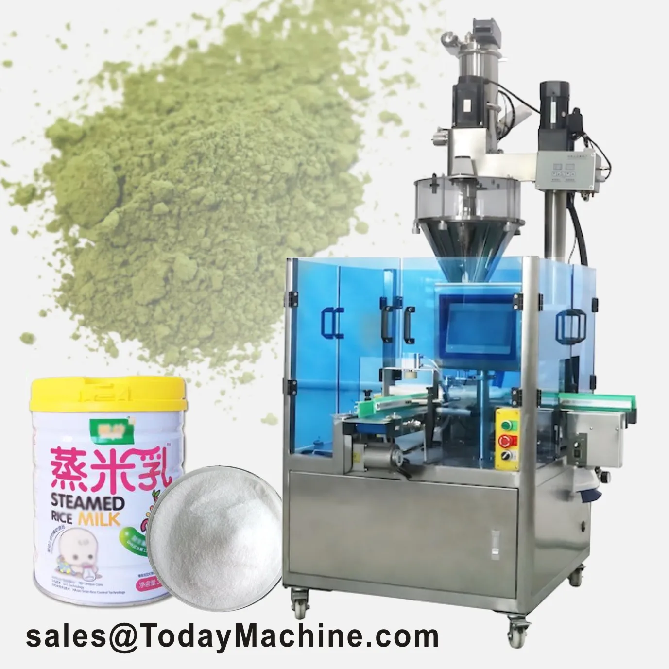 Automatic Packing machine Protein Powder filling machine Milk Powder Tin filling machine Capping Bottling Line