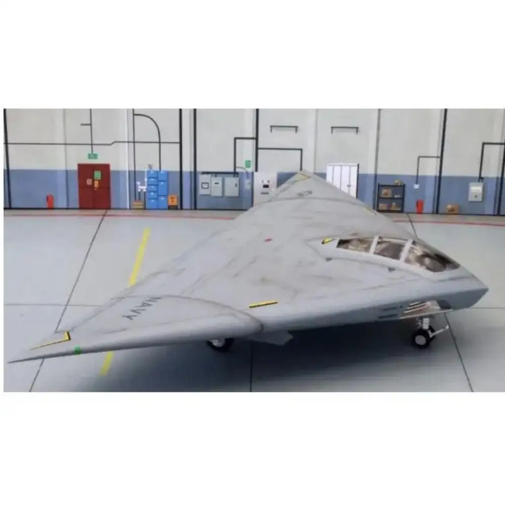 Collect Model 48001 1/48 Scale US McDonnell Douglas A-12 Avenger II Attack Aircraft  Assembly plastics model kit - Image 2