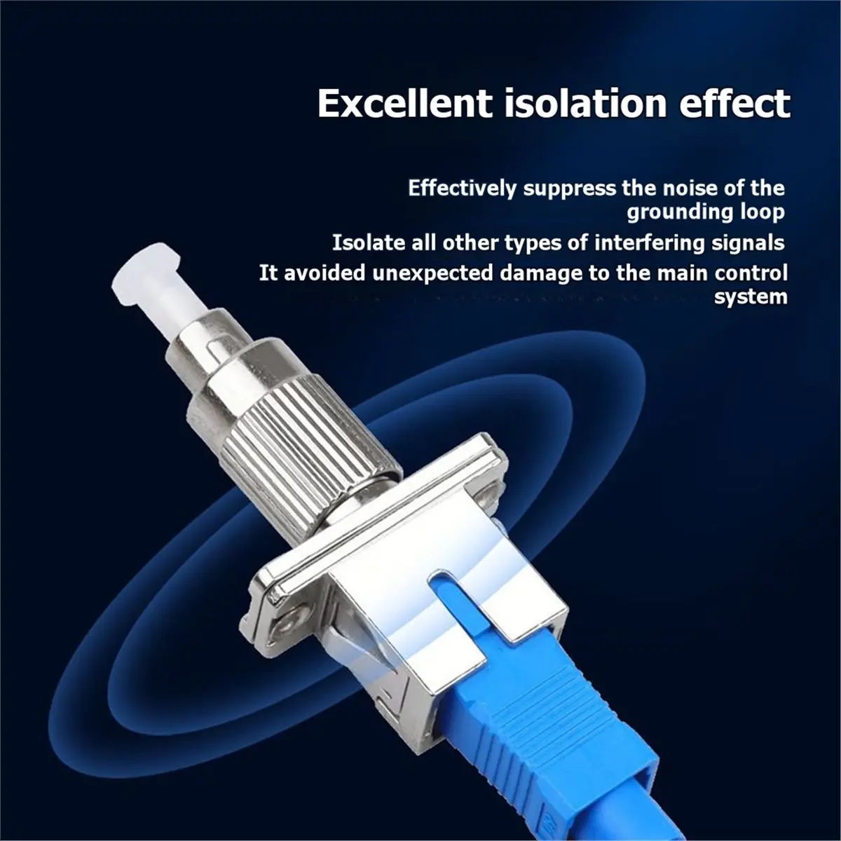 618 Mega Sale FC Male to SC Female UPC Fiber Flange Connector Singlemode Adapter Red Light Pen Optical Power Meter Pigtail FTTH