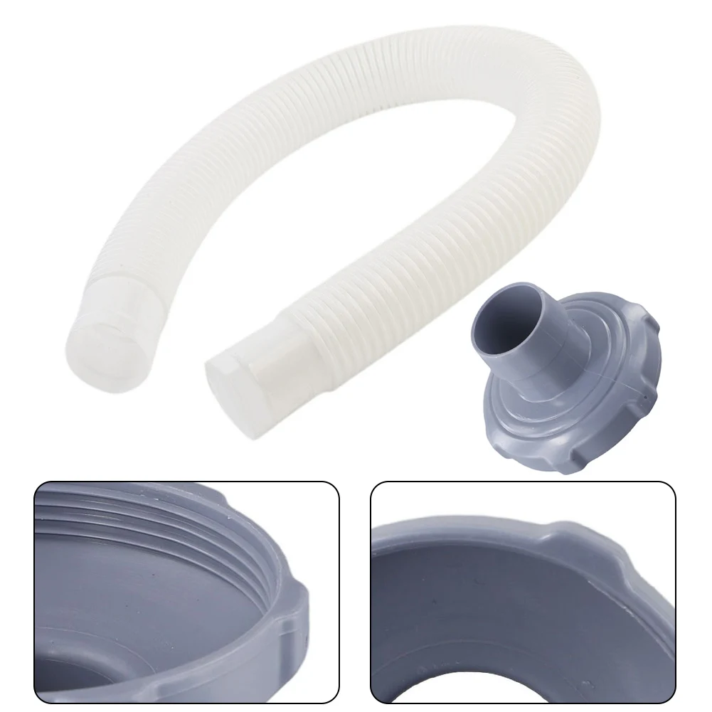 

1.5 Inch Pool Skimmer Hose And Adapter Set 25016 And 11238 For Swimming Pool Filter Pump Skimmers Compatible With Models 28000E