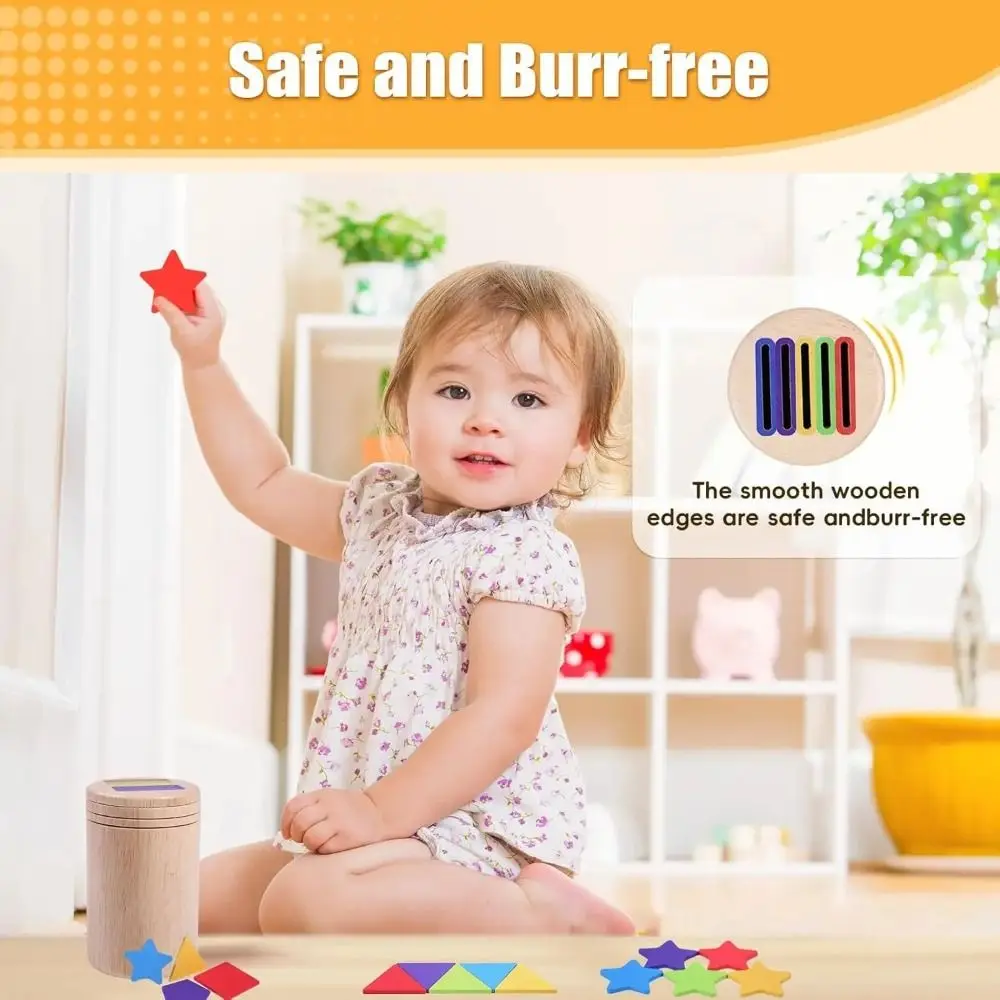 Novo material de madeira aprendizagem brinquedos desenvolvimento educacional cor classificação brinquedos moeda classificação montessori brinquedos 1-3 anos de idade