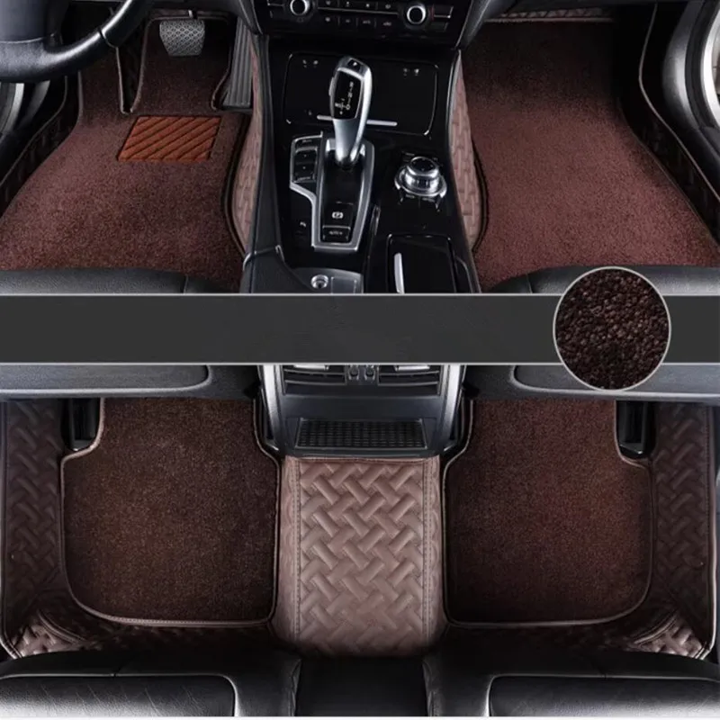 

High quality! Custom special car floor mats for BMW X5 xDrive50e G05 2025-2019 waterproof double layers carpets for X5 50e 2024