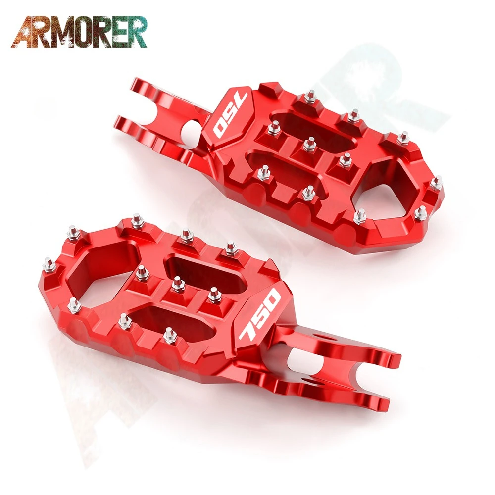 Motorcycle CNC Aluminum Accessories FootRest Footpegs Foot Pegs Pedals For HONDA XL750 XL 750 xl750 2023