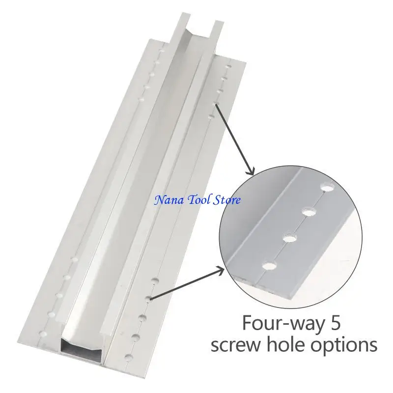 31GJ Adjustable Solar Panel Mounting Bracket Roof Mount Wide Photovoltaic Support Short Bracket for Solar Panel System