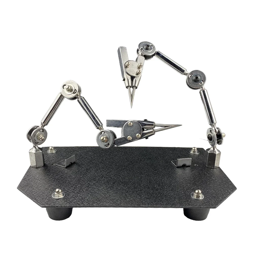 Double-Headed Jewelry Stand Clamp for Hand Soldering Iron, Precision Welding Fixture for Craft and Model Work