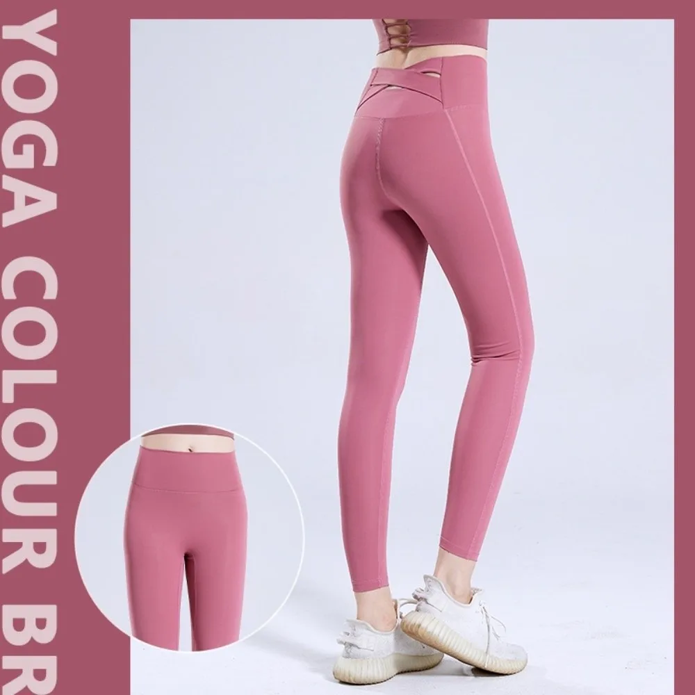 

Shapewear Tight Hip Lift Yoga Pants Breathable Elastic Yoga Leggings Peach Butt Butt Lifter Tummy Control Pilates Pants Cycling