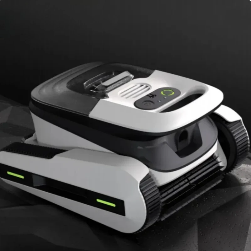 Automatic Pool Vacuum Cleaning Robot Intelligent Wireless Pool Robot Cleaner for Swimming Fish Pool