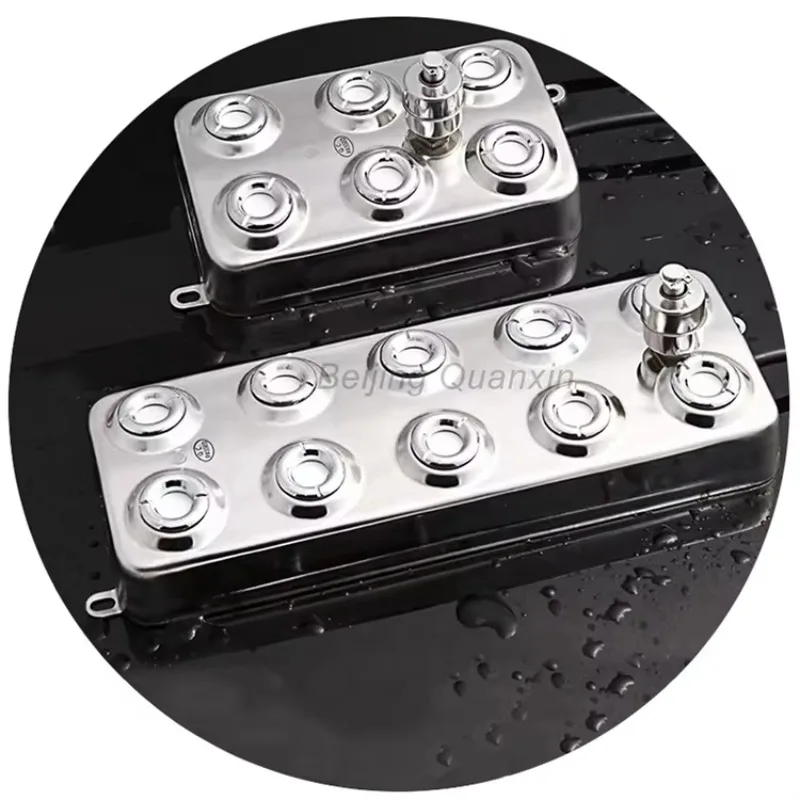 

5000MLStainless Steel Waterproof Industrial Ultrasonic Atomizer Air Humidifier 10 Head Ultrasonic Mist Maker Fogger