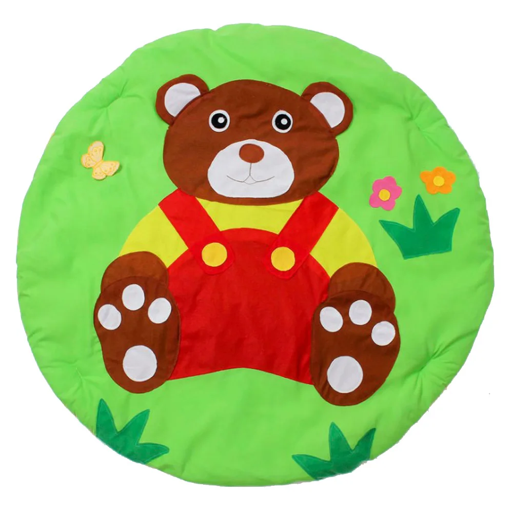 Baby Play Mat 90*90*50cm Kids Rug Educational Carpet Playmat Baby Activity Gym Tiger Mat Toys