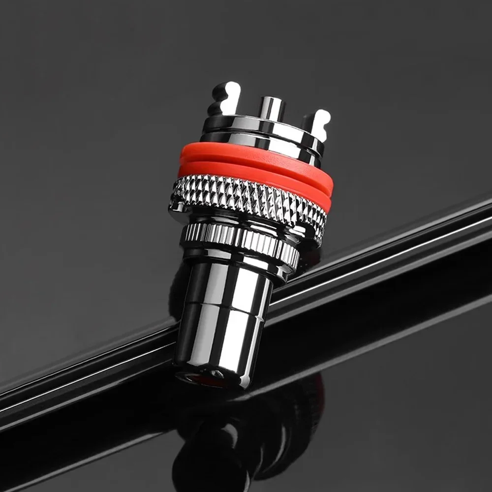 8PCS Audio Lautsprecher Terminal RCA Stecker Buchse Chassis Audio Jack Rot Schwarz Zyklus Solder Stecker Conector – Detail 10