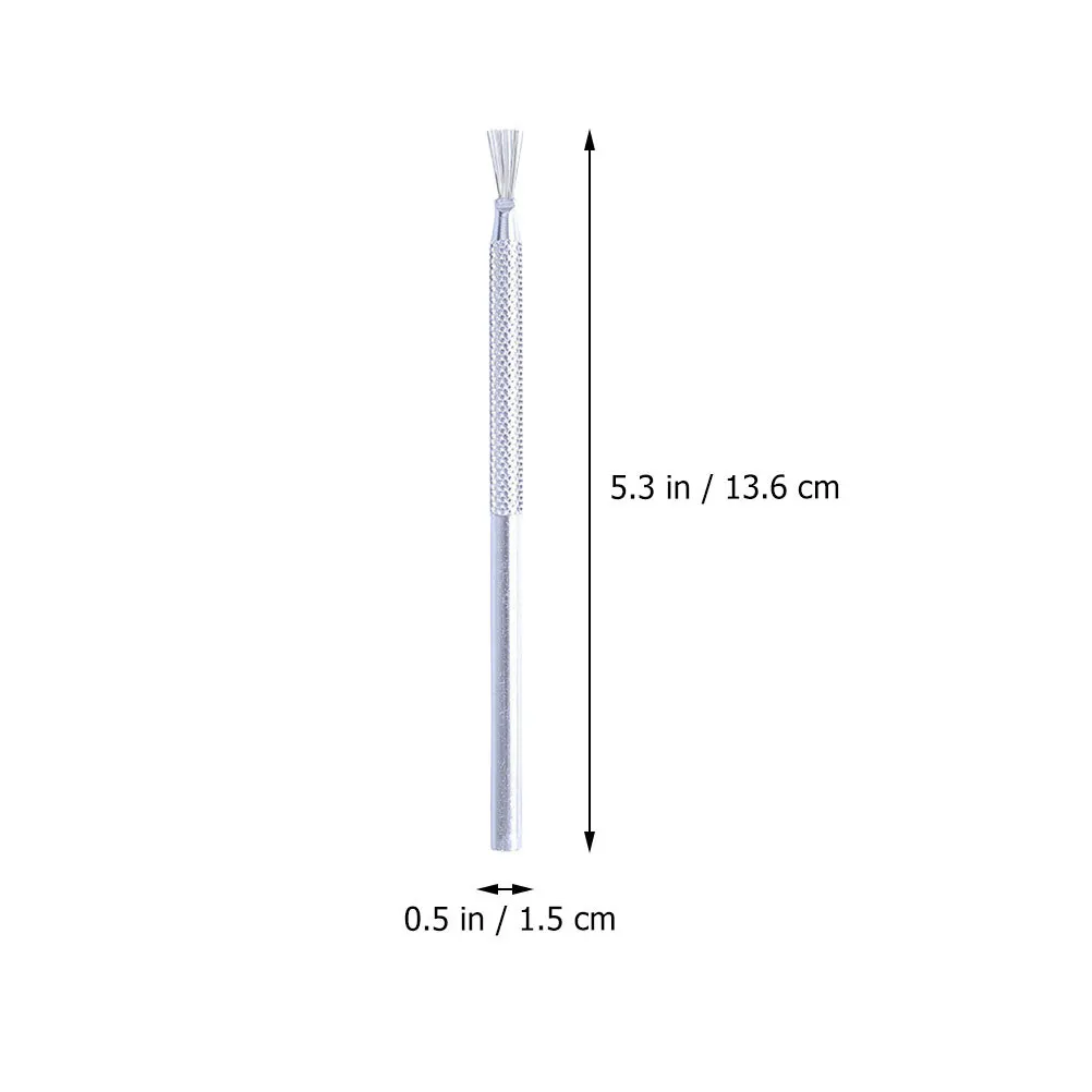 3Pcs Pottery Clay Sculpting Brush Stainless Steel Wire Texture Tool for Beginners Professionals Easy Grip Pottery Tools