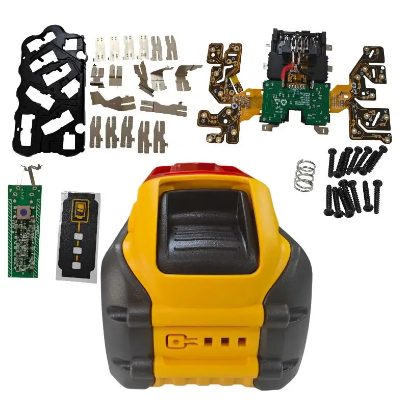 1 Set 9Ah 12Ah 15Ah 15 Cell 21700 For DCB612 DCB547 60V/54V 20V Lithium Battery Kit Housing BOX Case Shell