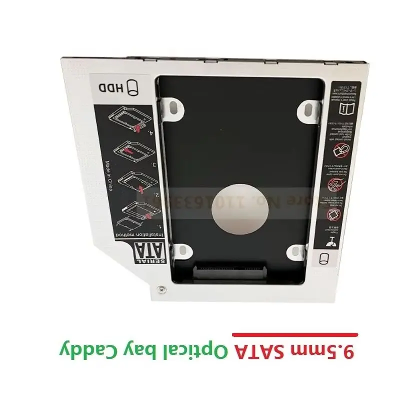 2nd 2.5 Hard Drive HDD SSD Optical bay Caddy Bracket for Lenovo IdeaPad G50-30 G50-70 B50-45 B51-80 G50-45 G70-70 Z51-70 Z70-80