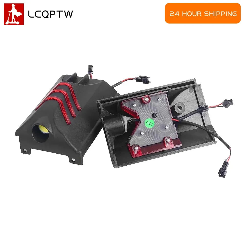 Левый и правый боковой фонарь для электрического скутера, передний фонарь для KUGOO KIRIN KuKirin G3 Pro, нижняя панель, передний фонарь с крышкой, аксессуары