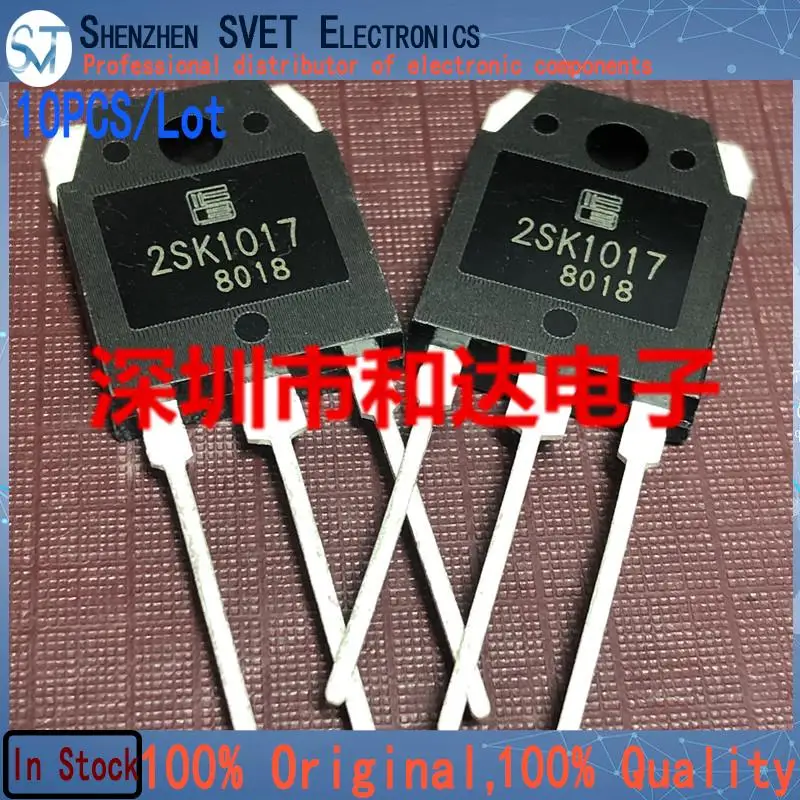 10PCS/Lot 2SK1017  MOS TO-3P 450V 20A Import Original In Stock 100% High Quality