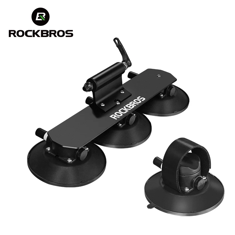 

Велокрепления ROCKBROS на крышу автомобиля с присосками, для шоссейных и горных велосипедов, быстрая установка, аксессуары для велосипедов