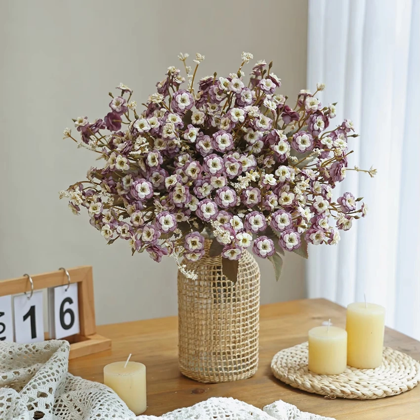 

Artificial Flower Silk Rose Home Room Table Wed Bridal Bouquet Decora Valentine Outdoor Yard Garden DIY Gift Prop Box Accessorie