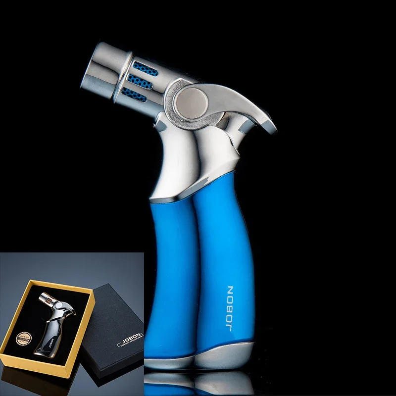 NONE Jobon Zigarre Feuerzeug wind dichte Küche Gas Feuerzeug Jet Vier Rohr Grill Metall Schmuck Schweißen Feuerzeug Outdoor-Gadgets für Männer 5