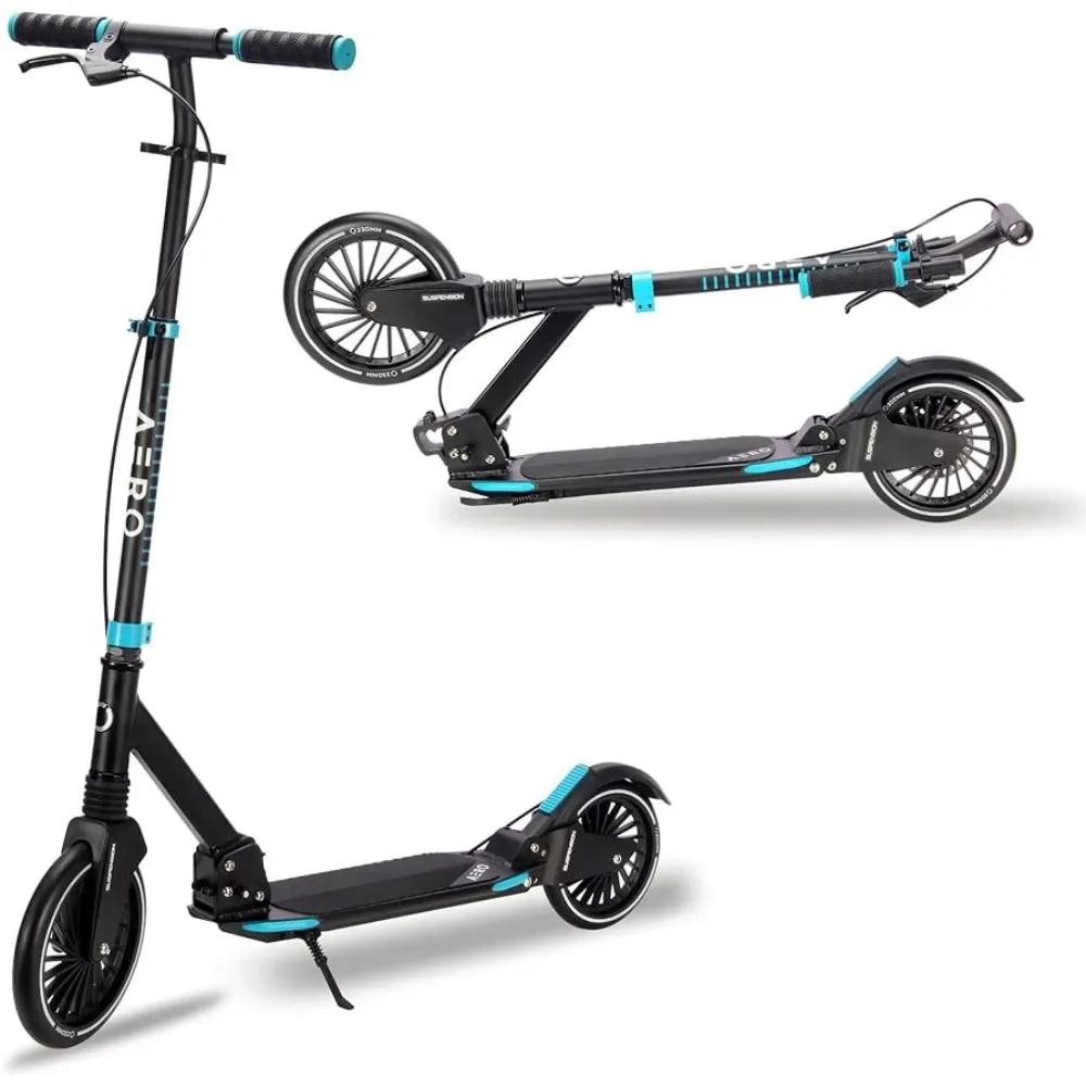 

Kids 8 Years Old, Teens 12 Years and Up, Youth and Adults. Commuter Scooters with Shock Absorption, Lightweight, Foldable