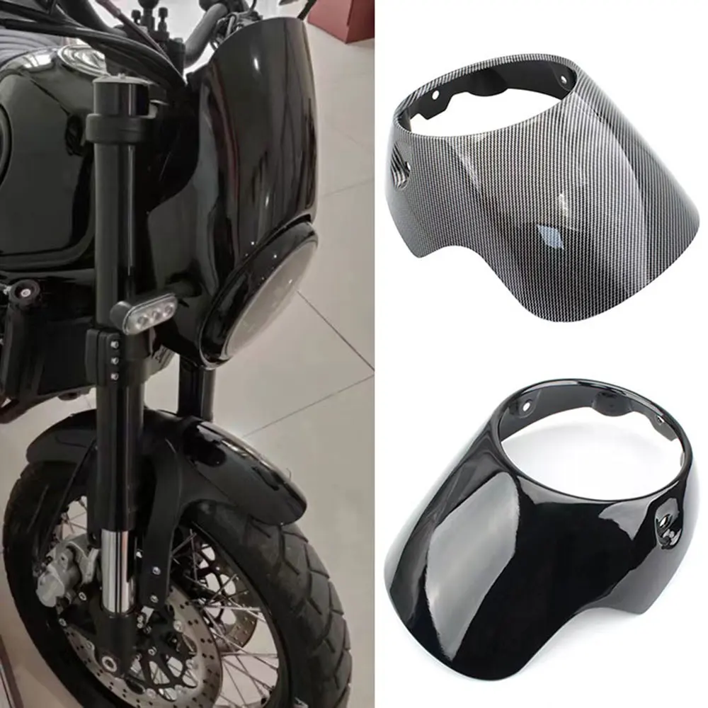 For Triumph Bonneville T120 T100 Leoncino 500 CB150R For Ducati Monster Headlight Fairing Windscreen Windshield Wind Deflectors