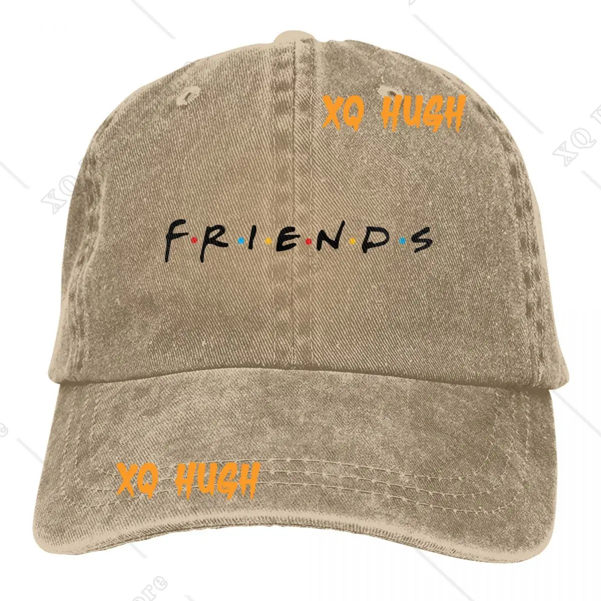 Friends Tv Show Retro Baseball Hat Cotton Outdoor Sun Protaction Caps Unisex Casual Snapback Hats