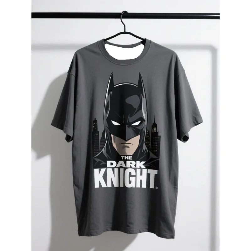 

Свободная футболка MOTO-Adult: Графика Бэтмена Темного Рыцаря