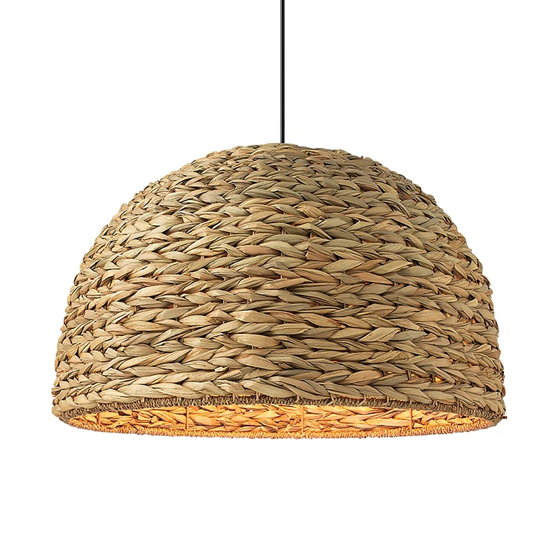 

Japanese Wabi-sabi Style Pendant Lights New Rattan Weaving Lamp Cafe Bar Restaurant Dining Room Light Fixtures Living Room Lamps