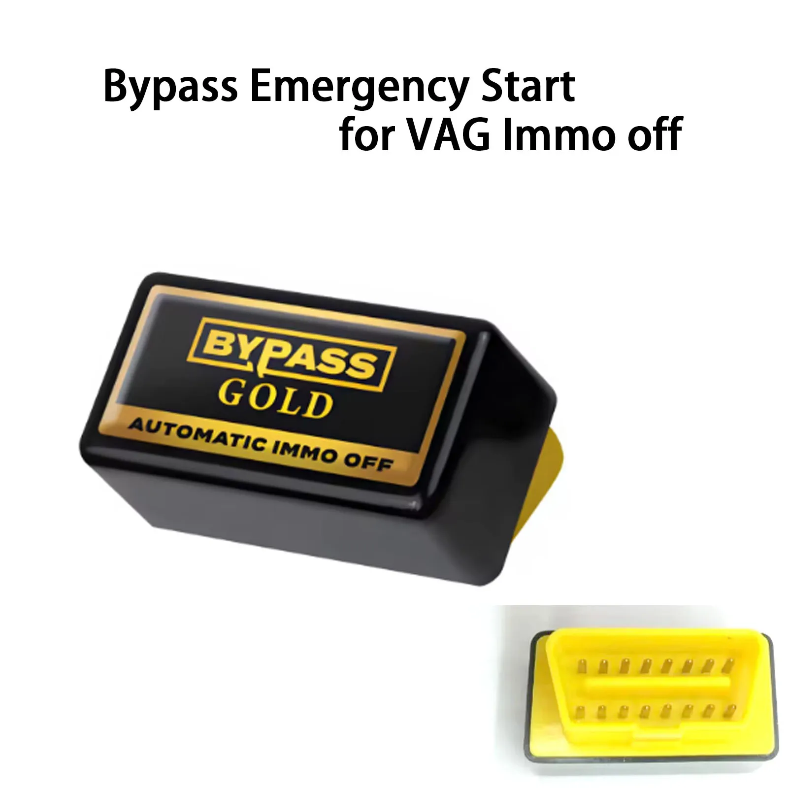 Dispositivo de Arranque de Emergencia OBD2 para Bypass de Inmovilizador VAG, Elimina el Inmovilizador de la ECU para EDC15, EDC16, ME7, Compatible con AU-DI, V-W y FIAT