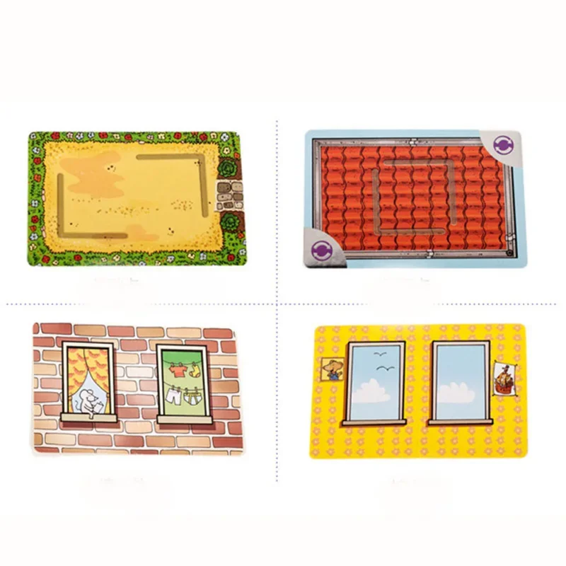 Rhino Board Game 2-5 Players Family/Party/Gift Best Gift Funny Building Game