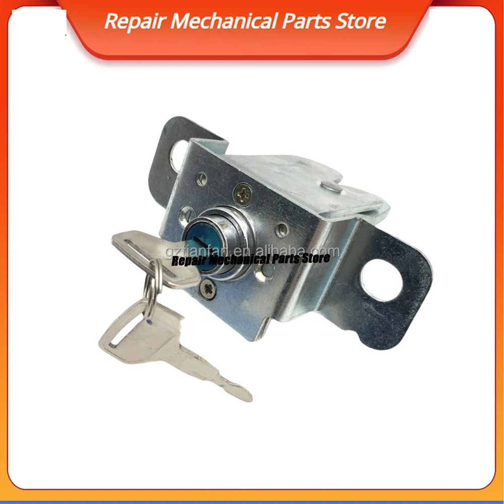 

Замок ящика для инструментов экскаватора для Sk60-5 Sk120-6 Sk200-3 Sk250-8 Sk350-3-5-6-8 Замок ящика для инструментов и замок задней крышки.