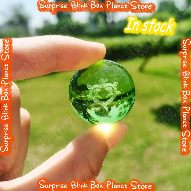 Genshin Impact Elemental Vision Glass Crystal Ball Night Light Desktop Ornament Anime Derivatives Birthday Gifts For Anime Lover view 5