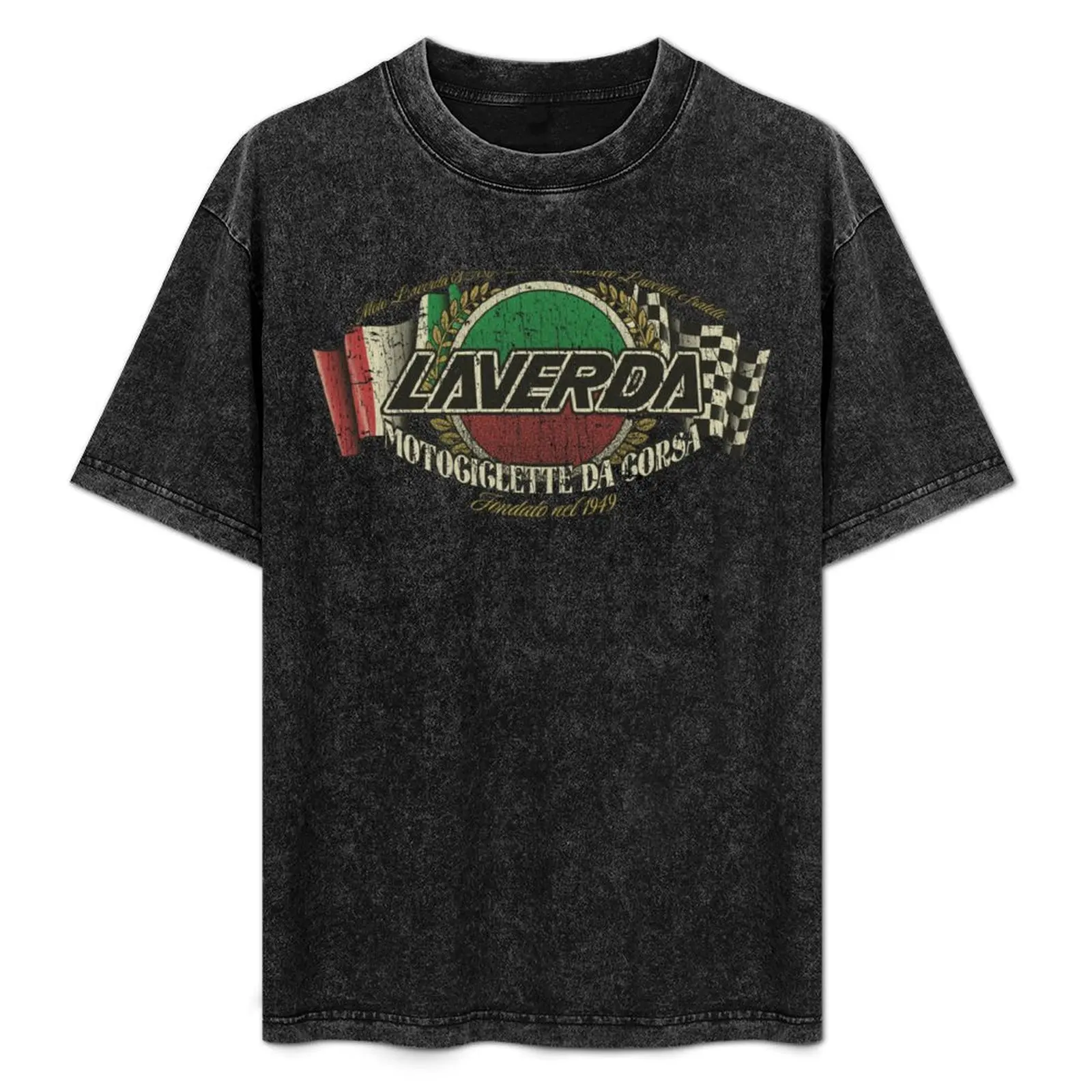 

Moto Laverda Crest 1949 T-Shirt Plus Size Solid Color T-Shirt