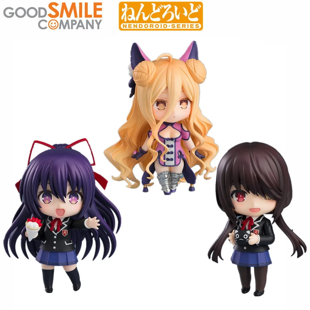 Original Tokisaki Kurumi Hoshimiya Mukuro Yatogami Tohka Princess School Suit Date A Live Anime Figure Toy PVC Model Collection