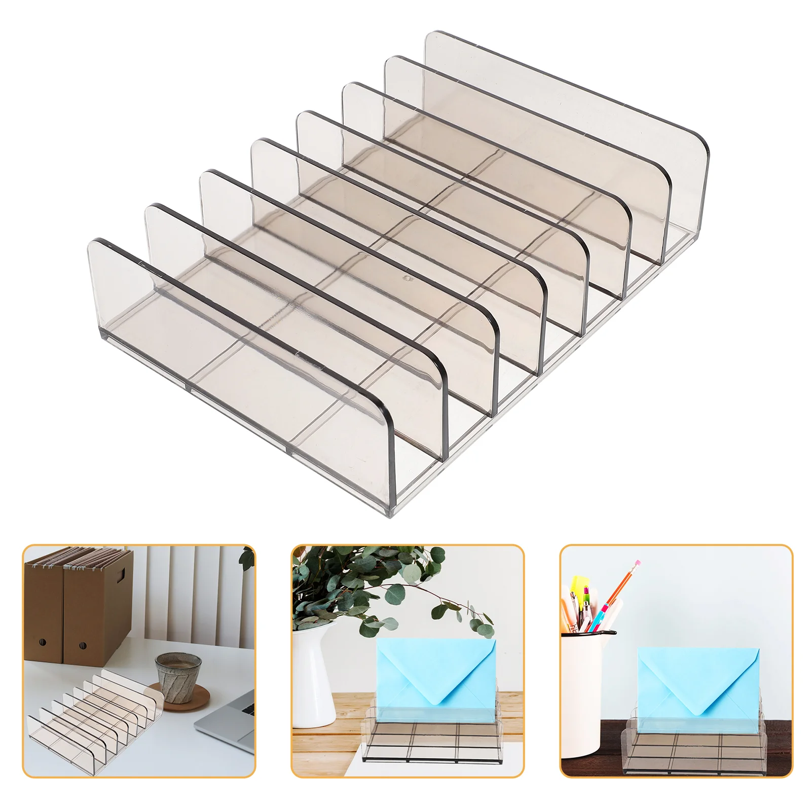 Cash Tray Desktop File Organizer Phone Containers Storage Classroom Organization and Cellphone Holder